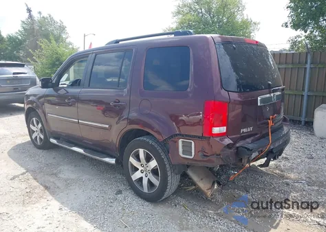 2012 Honda Pilot Touring из США, поврежденный, VIN 5FNYF4H95CB078209